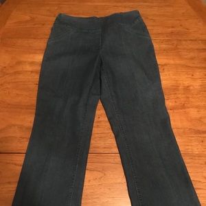 Denim blue jeans